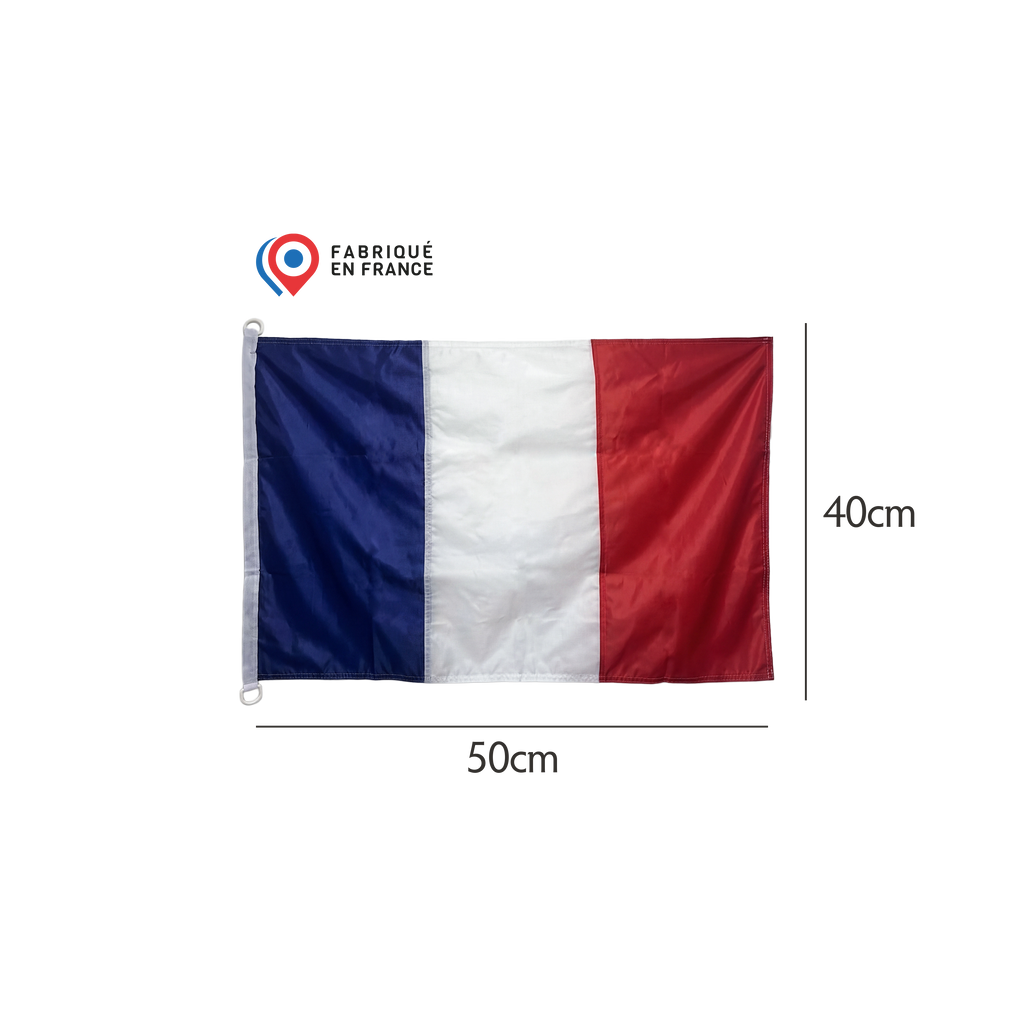 Drapeau Français - Fabriqué en France
