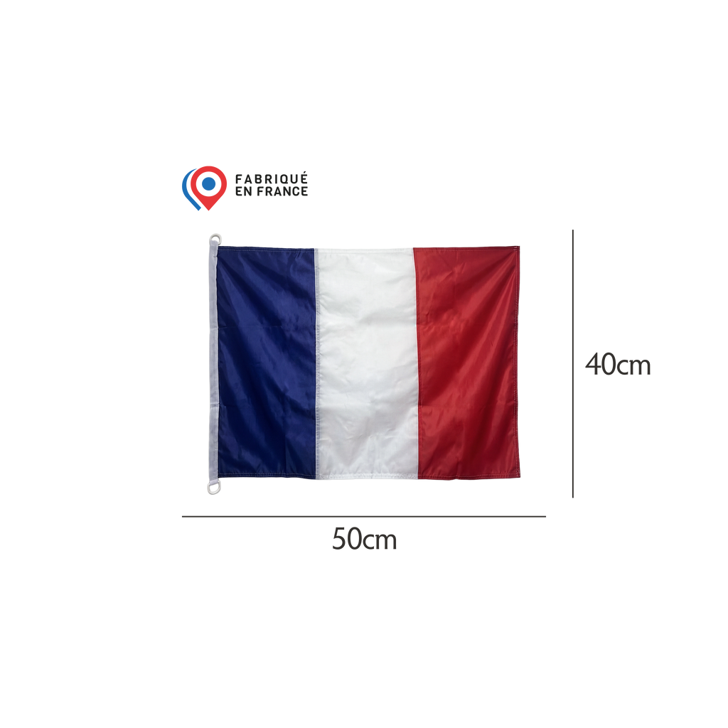 Drapeau Français - Fabriqué en France