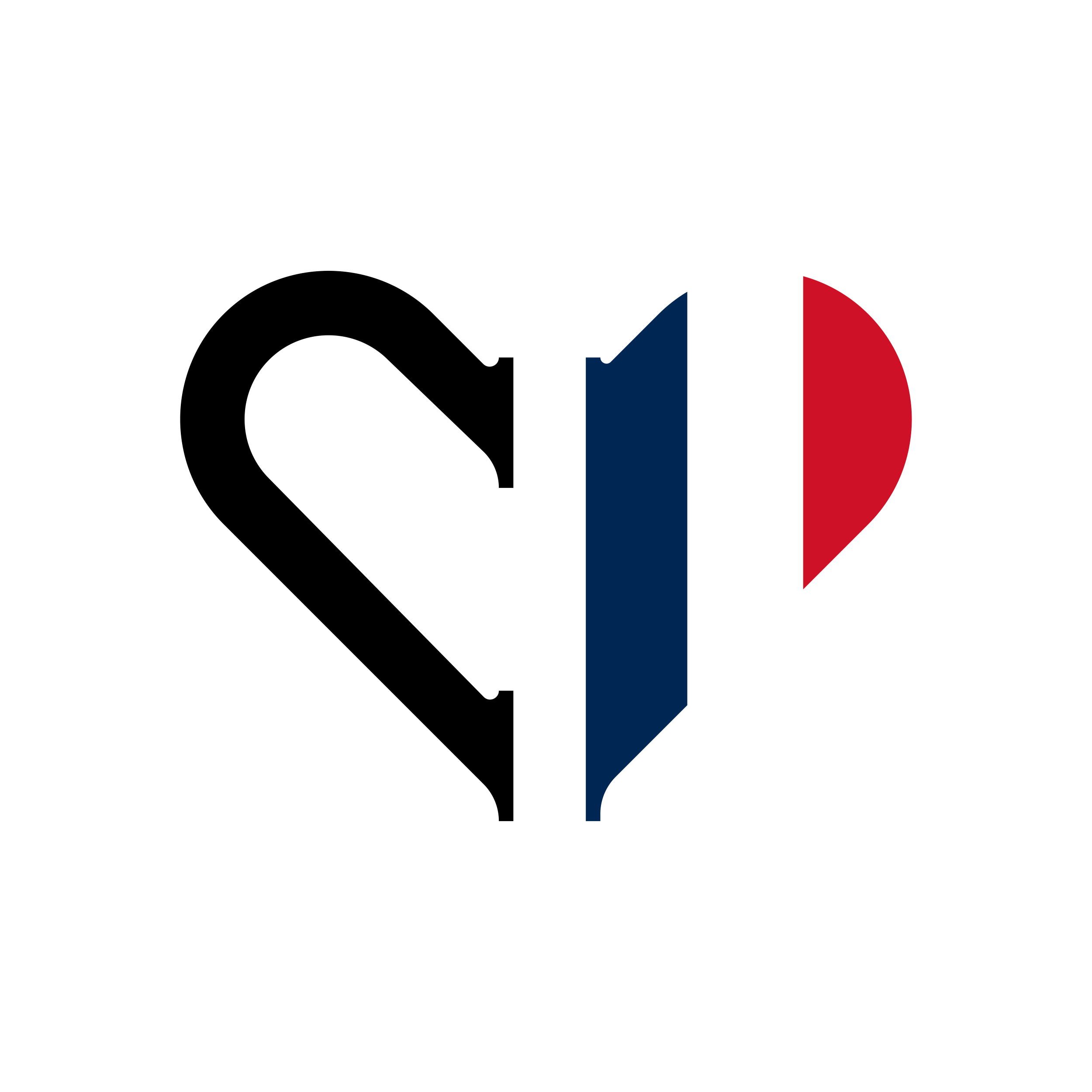 Cœur Tricolore 
