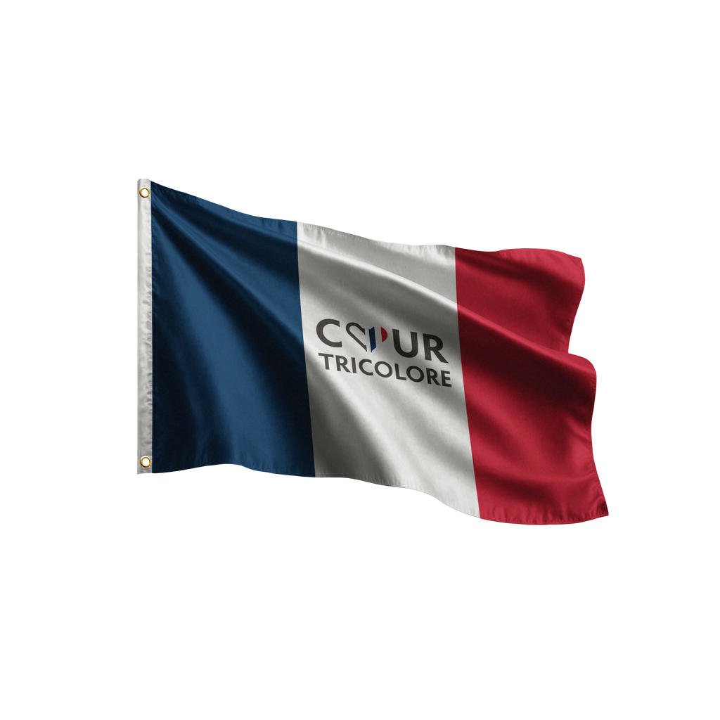 Drapeau Français - CœurTricolore (précommande)
