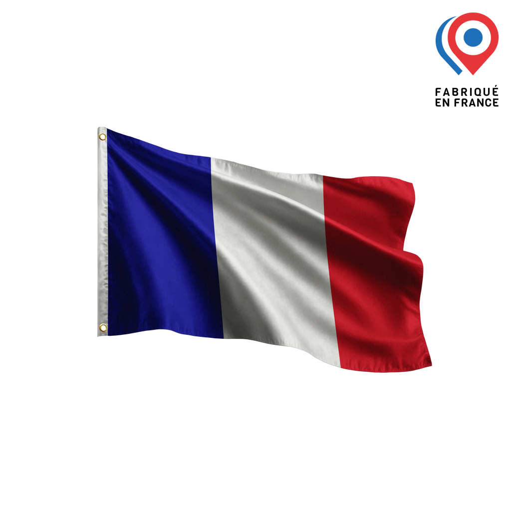 Drapeau Français - Fabriqué en France