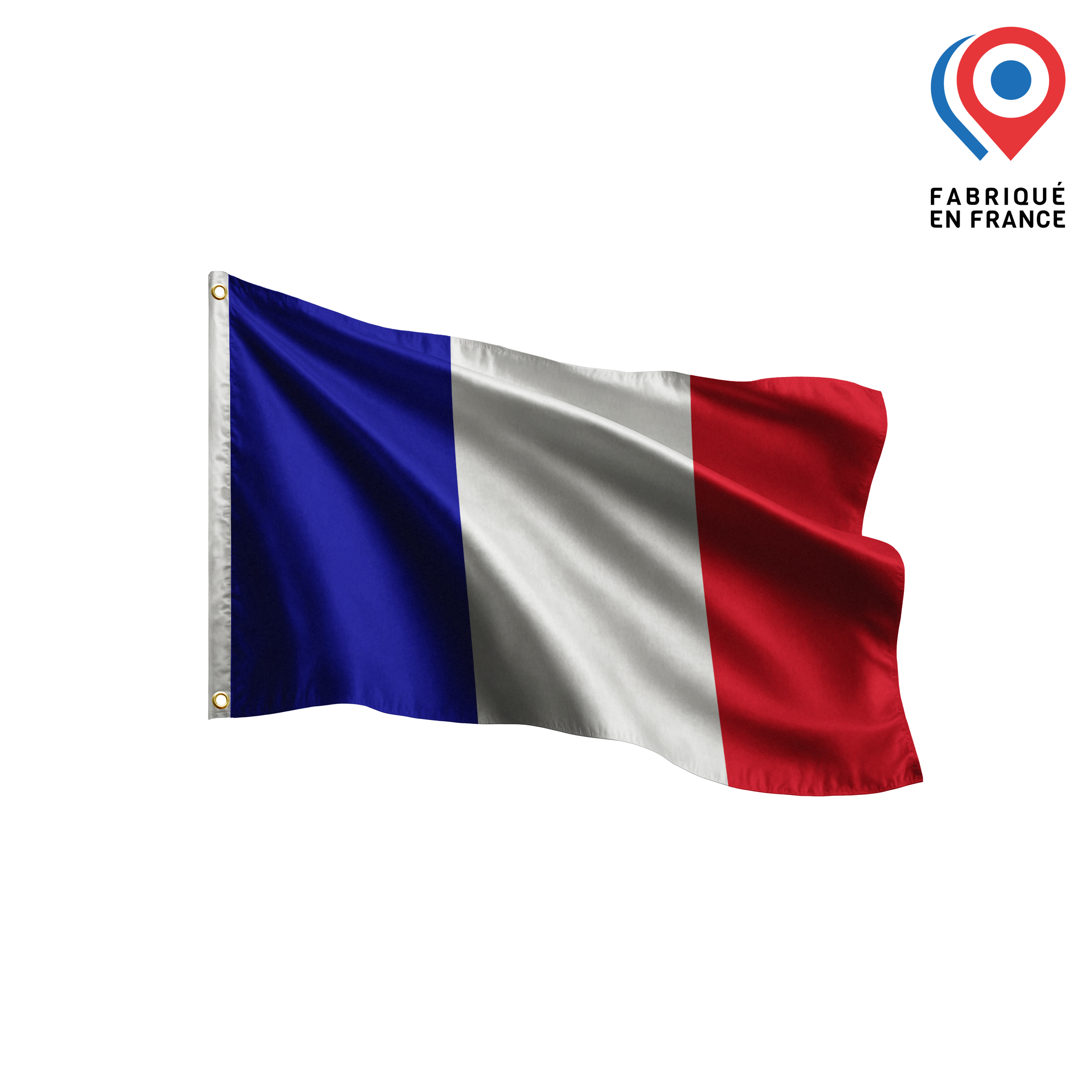 Drapeau Français - Fabriqué en France